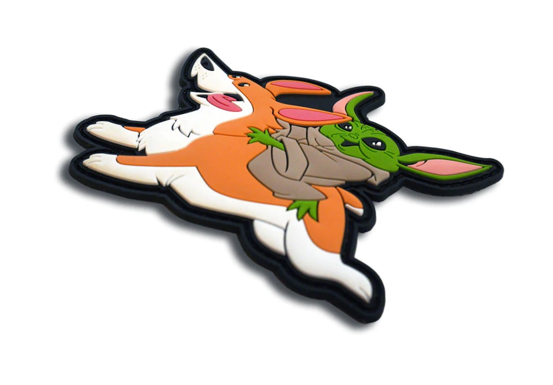 PATCH - BABY Y RIDING CORGI - 2 | YEO